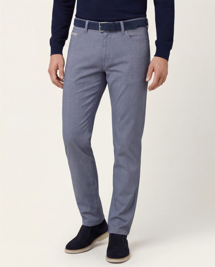 Brax broek 5-pocket Cadiz lichtblauw