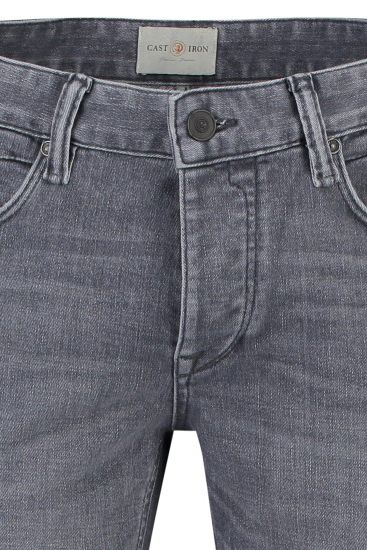 Jeans Cast Iron grijs Riser