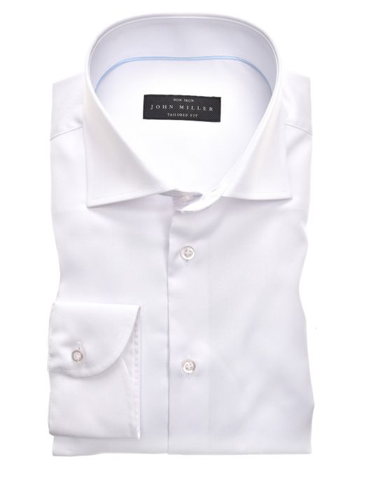 John Miller overhemd mouwlengte 7 wit