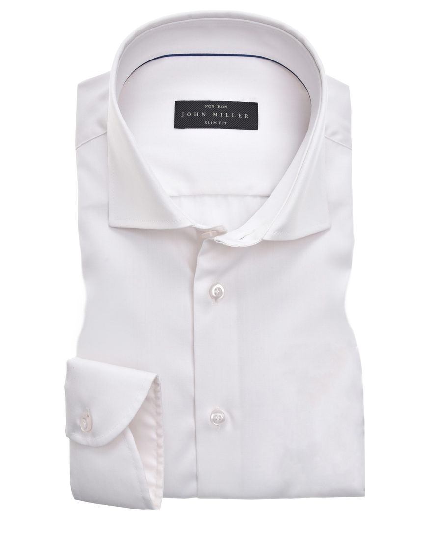 Overhemd Slim Fit John Miller ecru