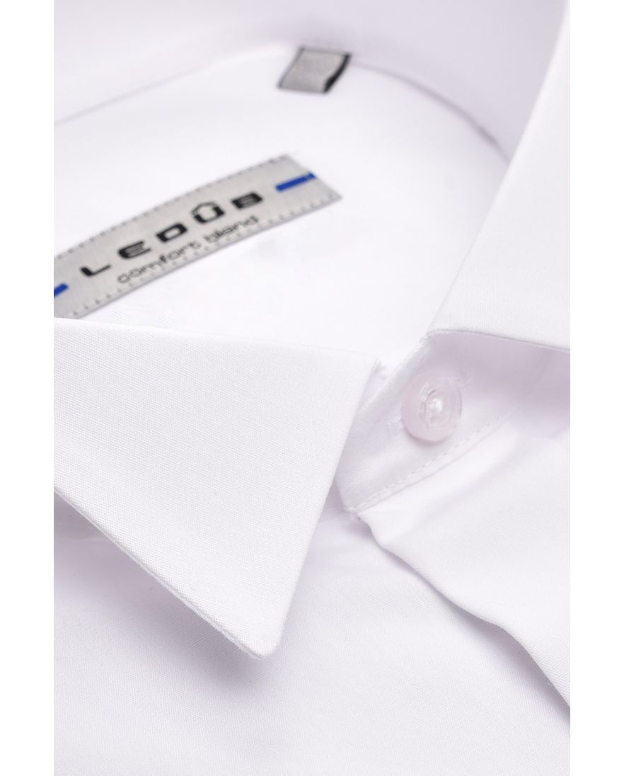 Overhemd Ledub dubbele manchet Slim Fit