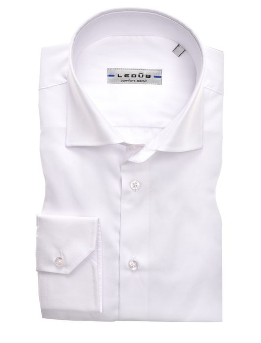 Overhemd Ledub Slim Fit wit
