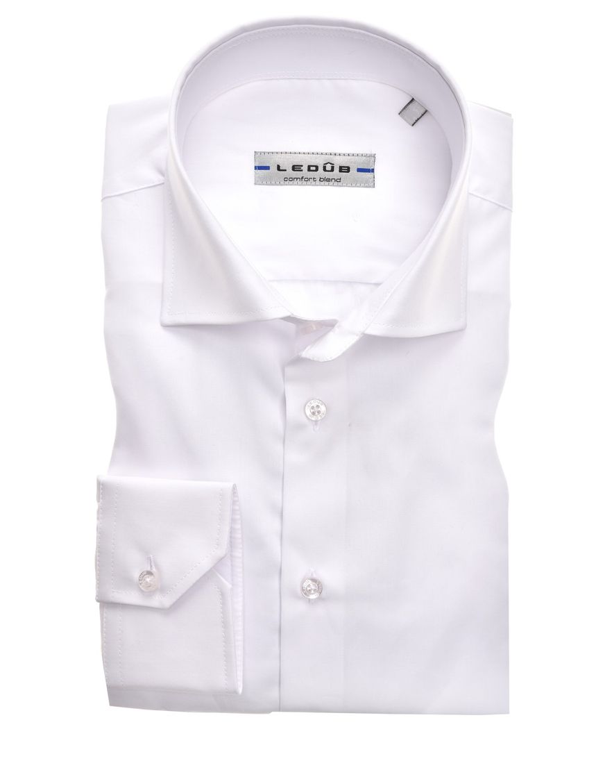 Overhemd Ledub Slim Fit wit