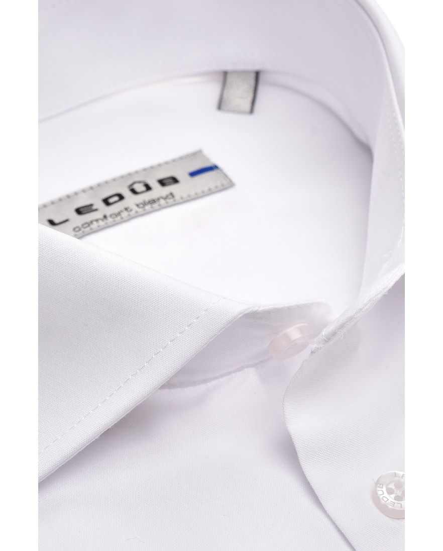 Overhemd Ledub Slim Fit wit