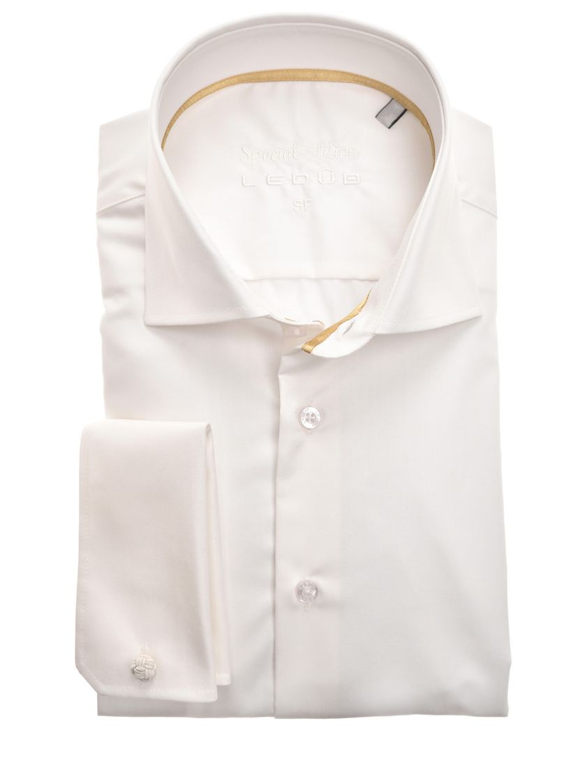 Overhem Ledub ecru Special Edition Slim Fit