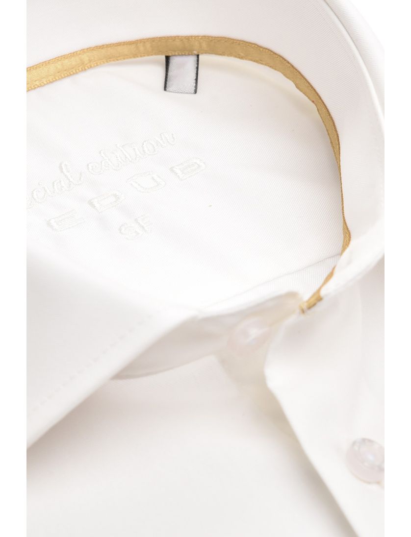 Mouwlengte 7 Ledub overhemd off white