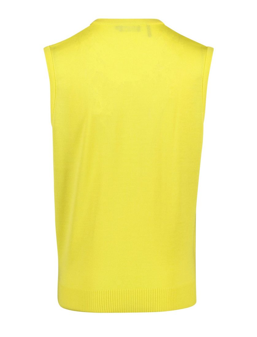 Slipover Maerz geel v-hals