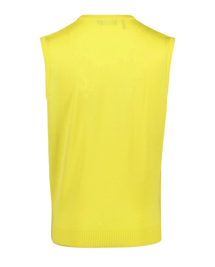 Slipover Maerz geel v-hals