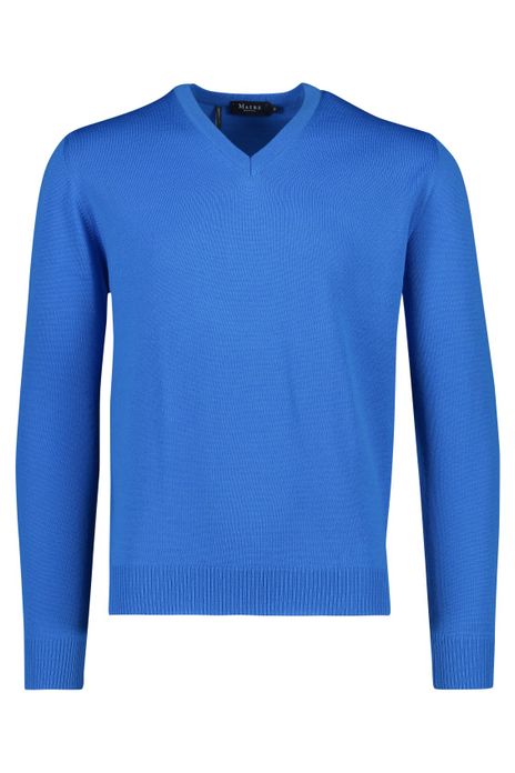 Trui Maerz blauw 100% merinowol