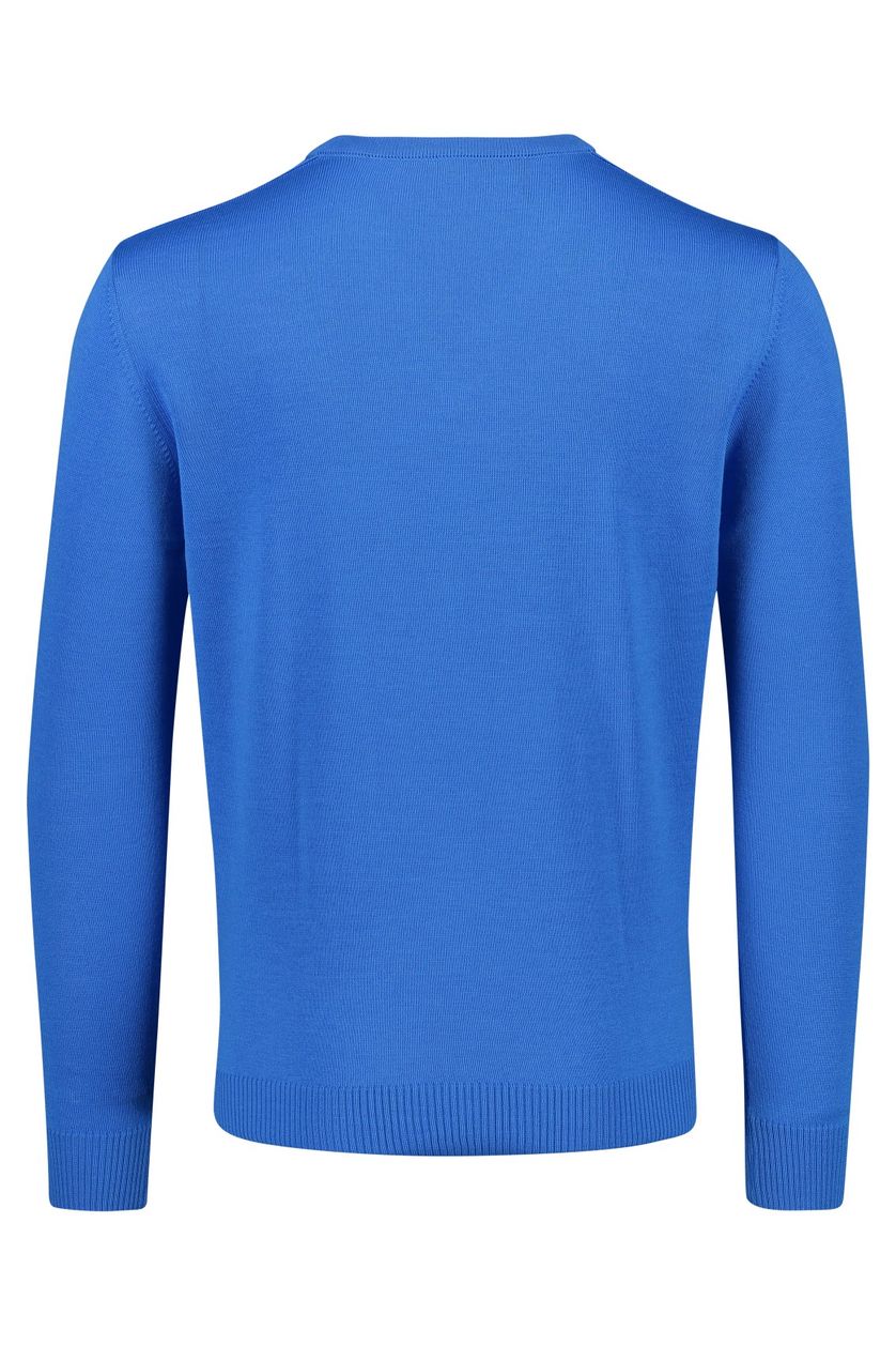 Pullover Maerz kobaltblauw merinowol