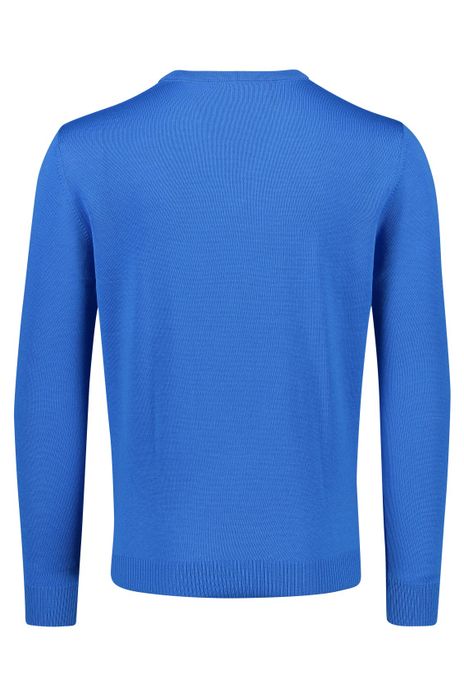 Trui Maerz blauw 100% merinowol