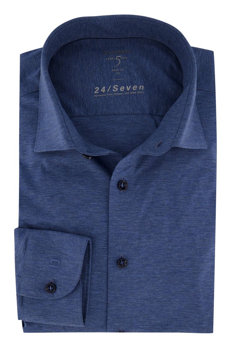 Olymp overhemd Level Five Body Fit navy