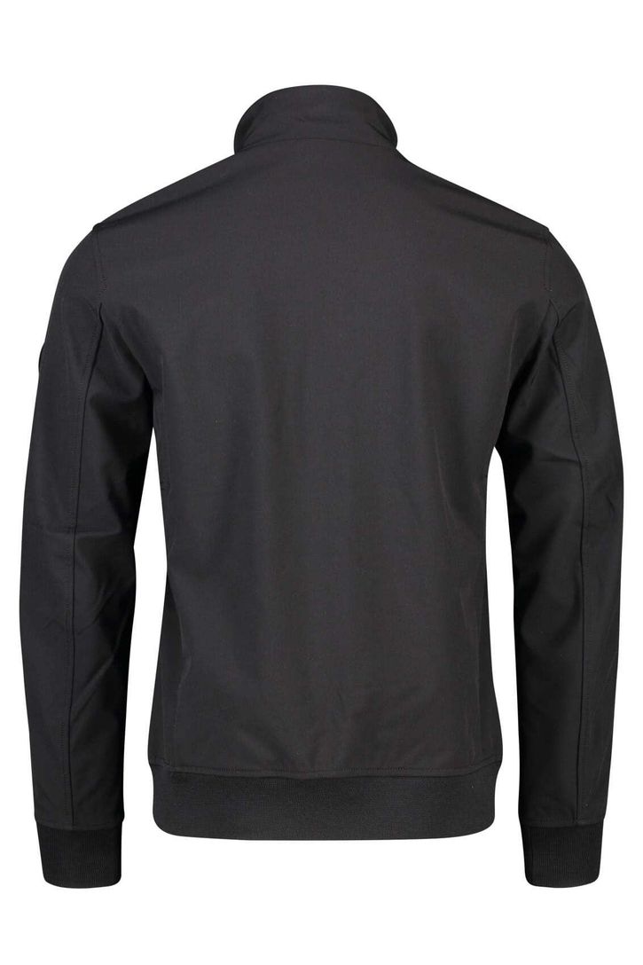 Airforce softshell jack zwart