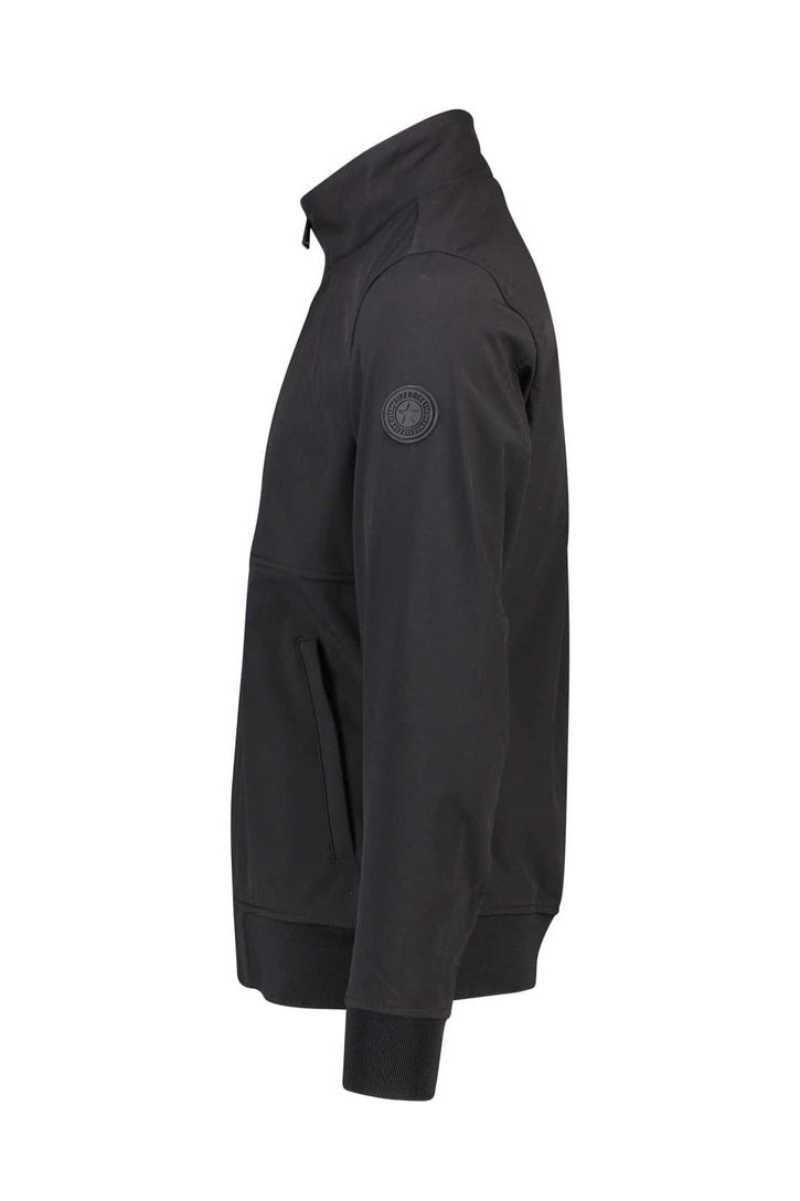 Airforce softshell jack zwart