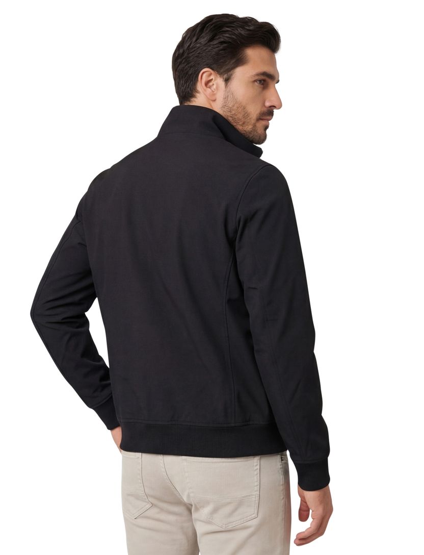 Airforce softshell jack zwart