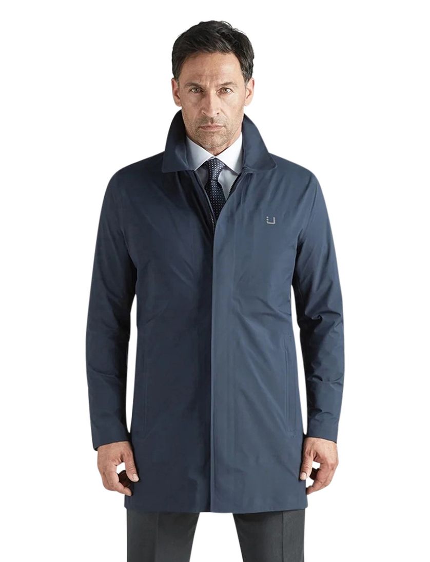 UBR Sky Fall coat donkerblauw
