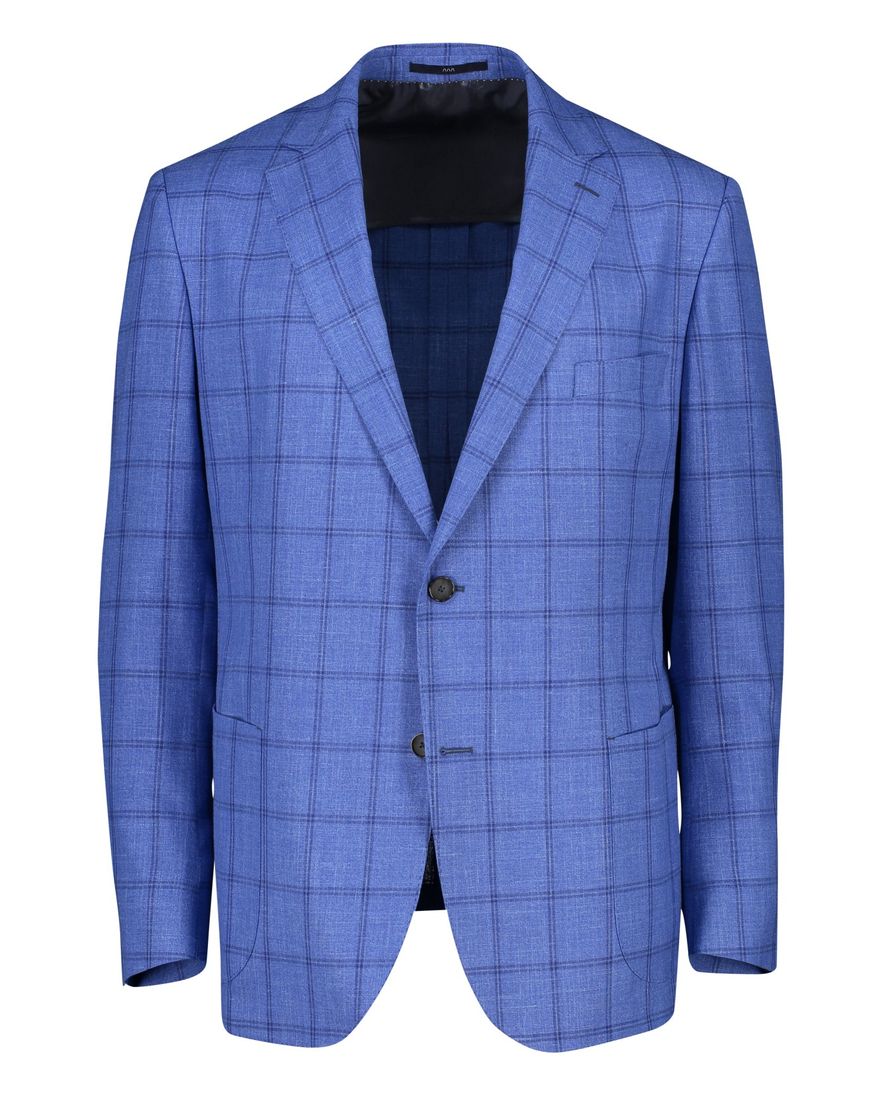 Lichtblauw colbert Eduard Dressler