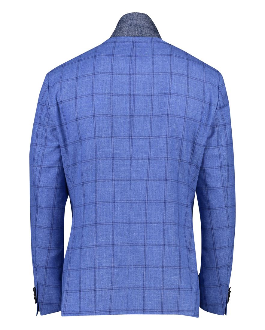 Lichtblauw colbert Eduard Dressler