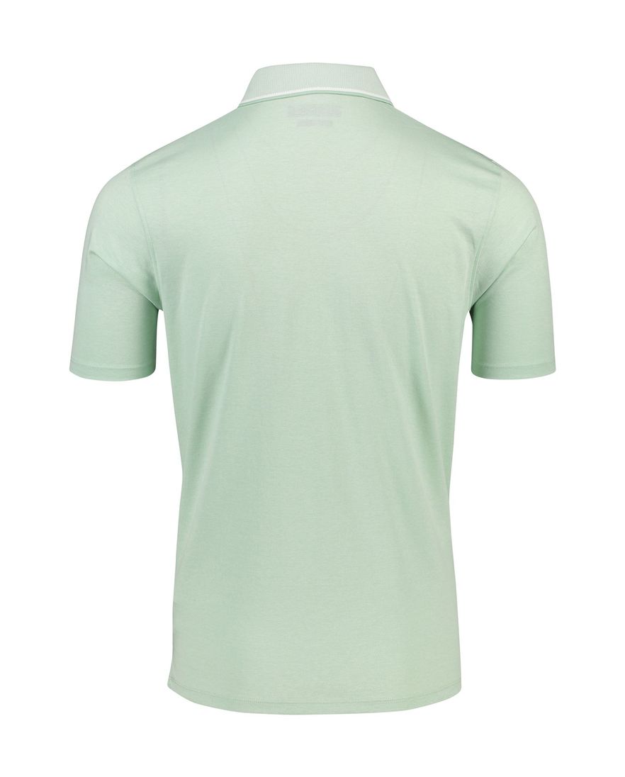 Casa Moda poloshirt korte mouw lichtgroen wijde fit
