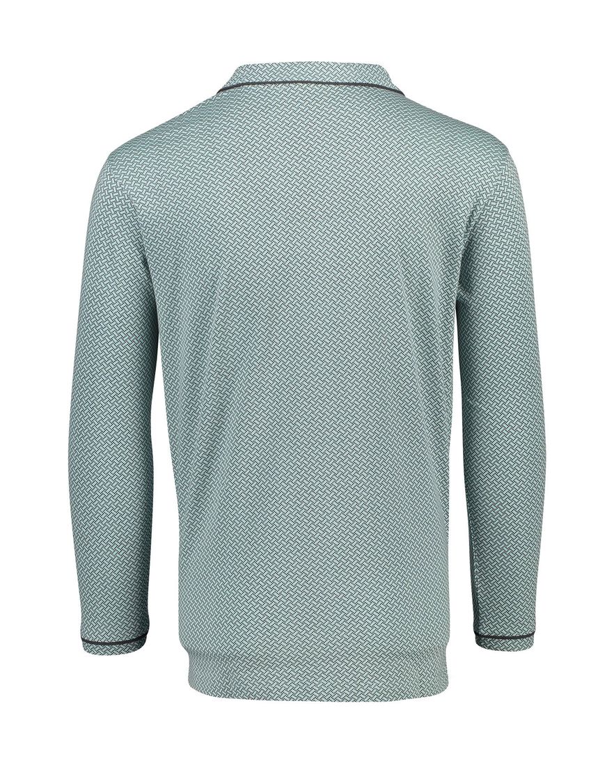 Groen pyjamashirt Pastunette met print