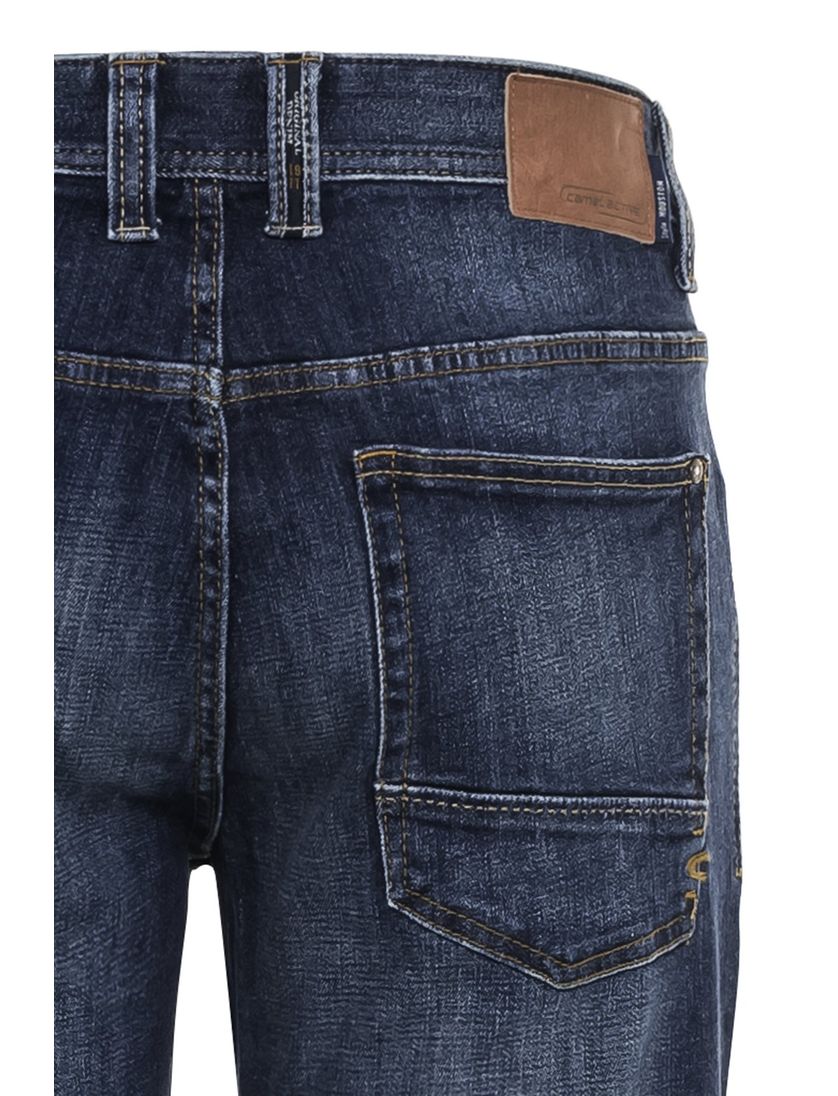 Camel Active broek 5-pocket blauw Houston normale fit