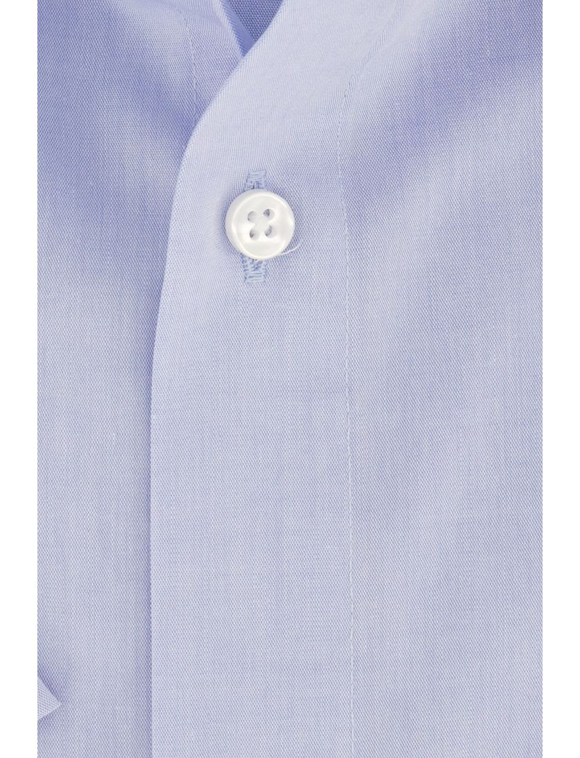 Casa Moda korte mouw overhemd wijde fit blauw