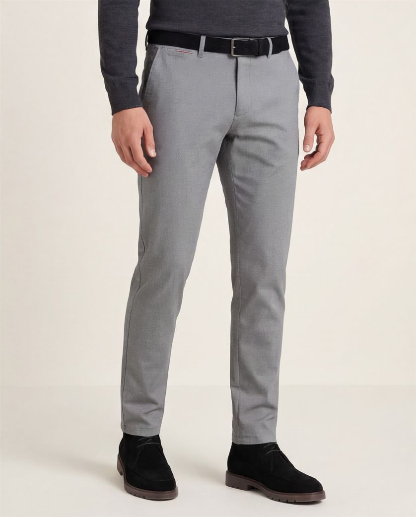 Gardeur chino Sonny grijs uni