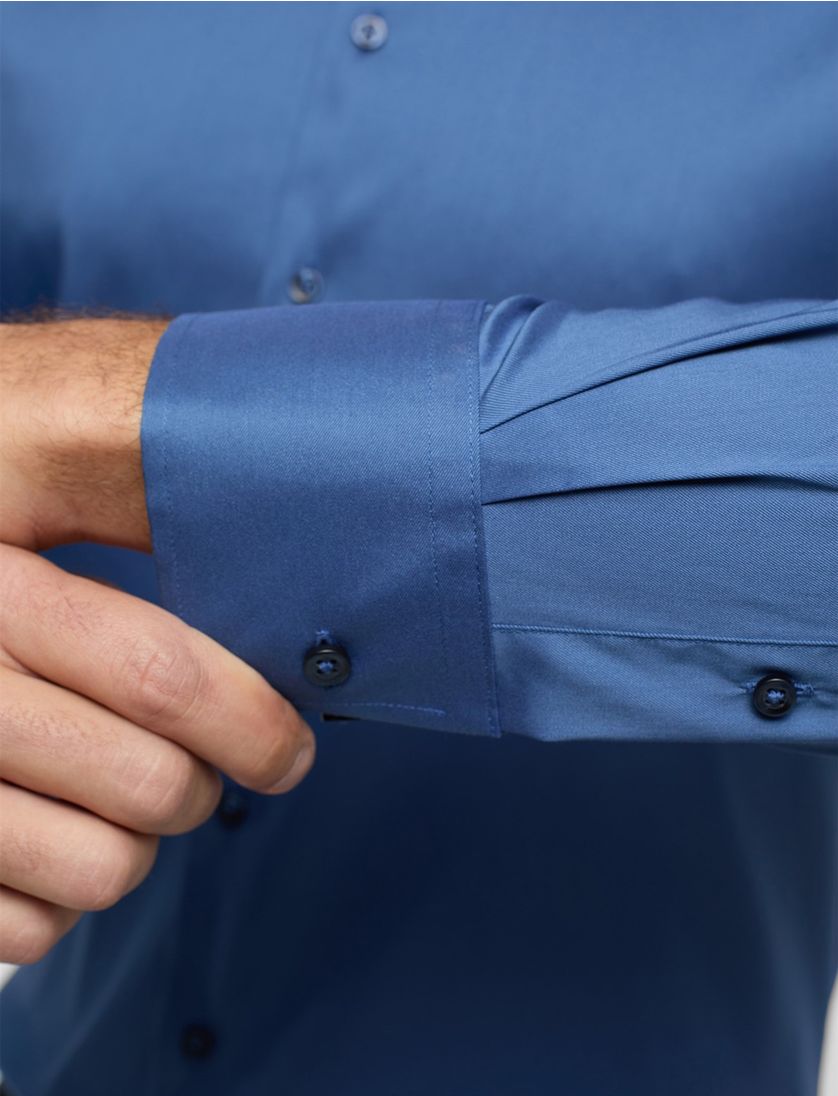 Eterna overhemd Modern Fit blauw