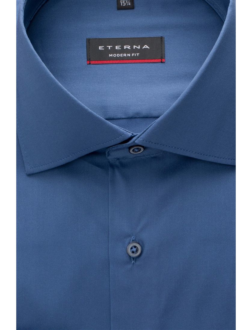Eterna overhemd Modern Fit blauw