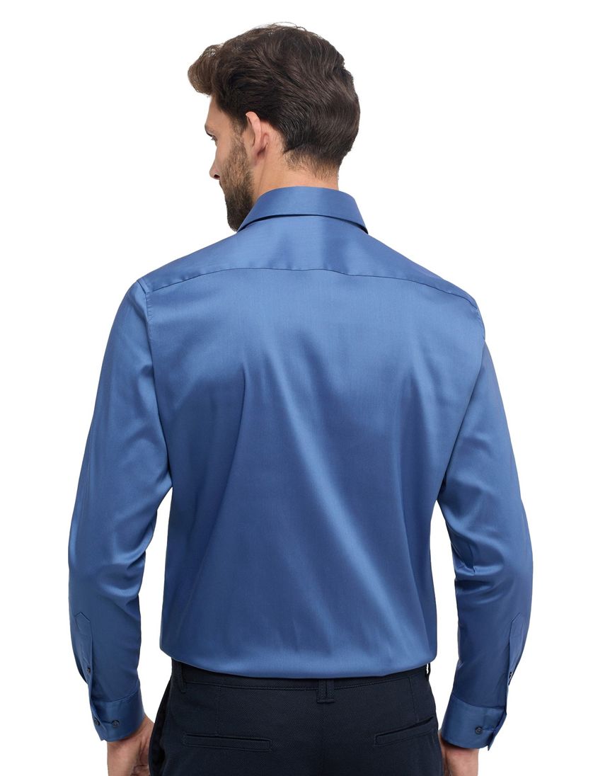 Eterna overhemd Modern Fit blauw
