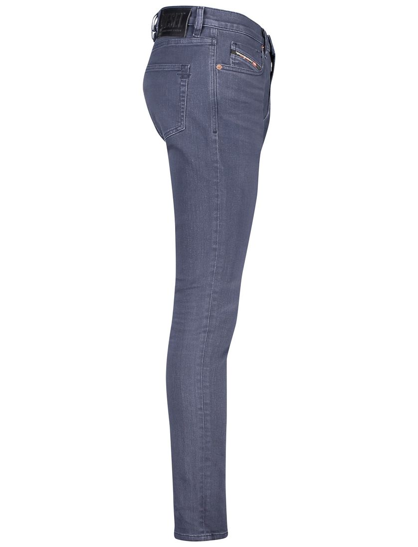 5-pocket broek Diesel D-Strukt blauw