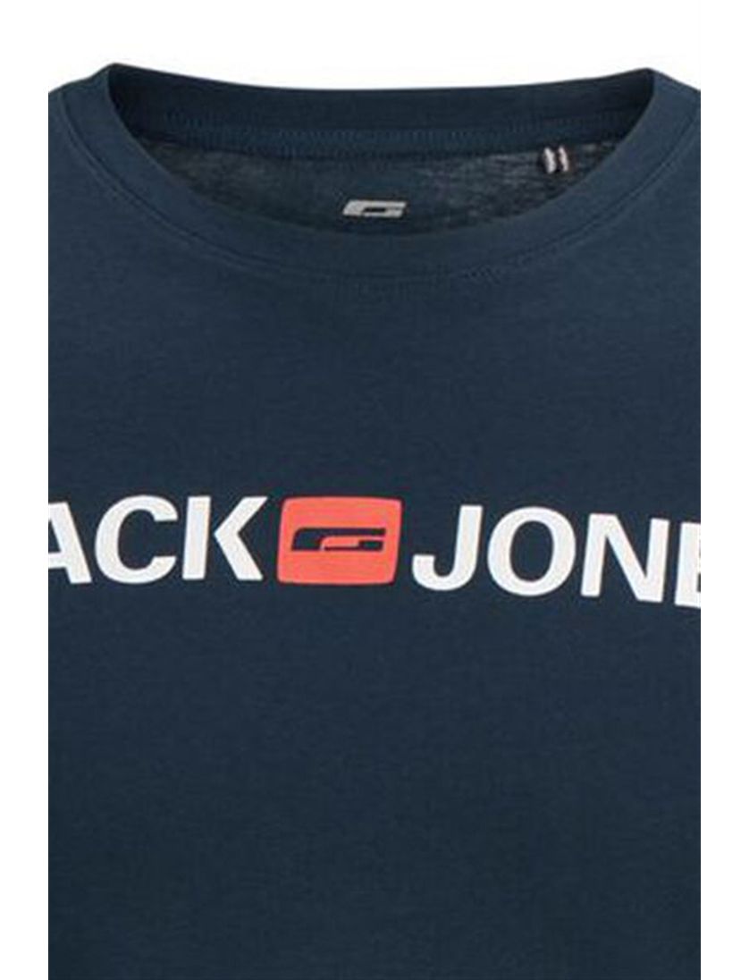 Jack & Jones t-shirt Plus Size donkerblauw