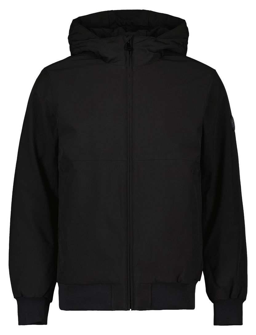 Zwarte tussenjas Airforce slim fit