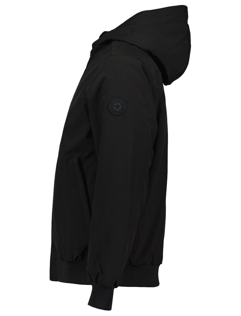 Zwarte tussenjas Airforce slim fit