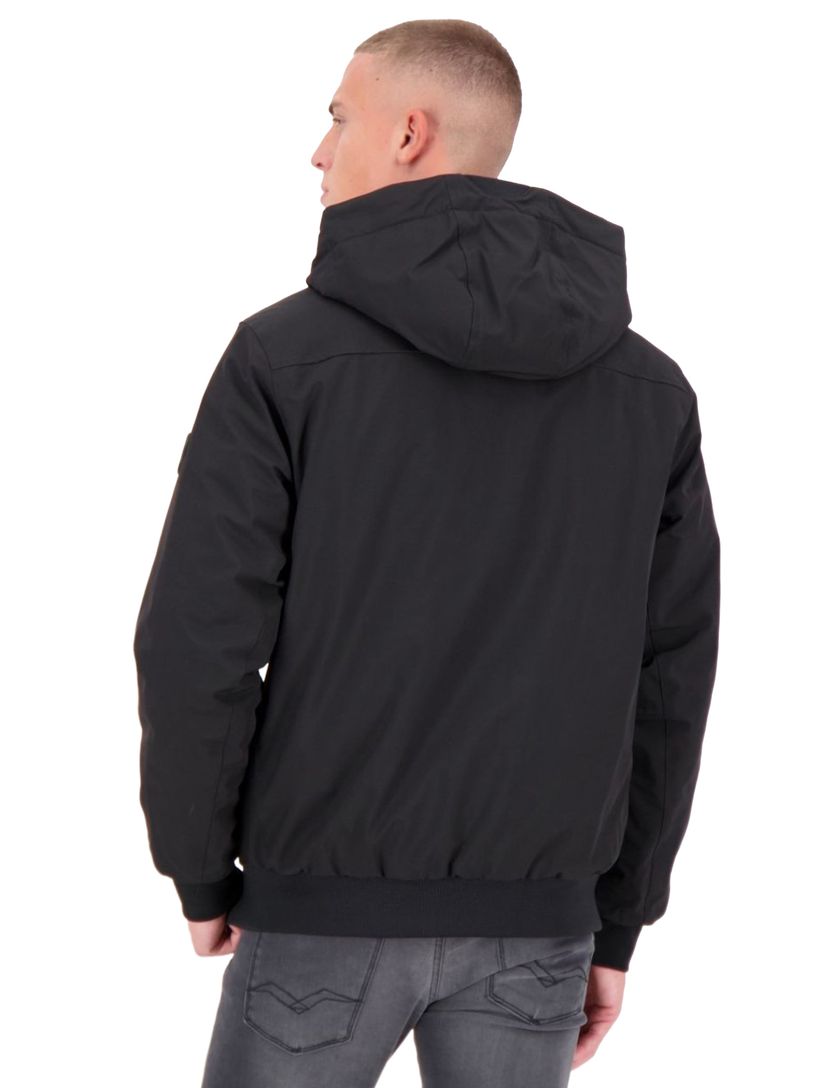 Zwarte tussenjas Airforce slim fit