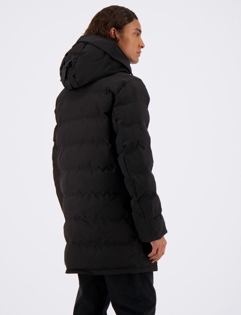 Airforce parka Chuck met capuchon zwart