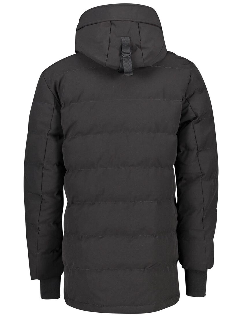 Airforce parka Chuck met capuchon zwart