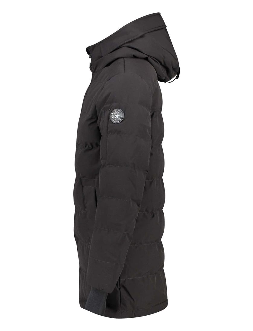 Airforce parka Chuck met capuchon zwart