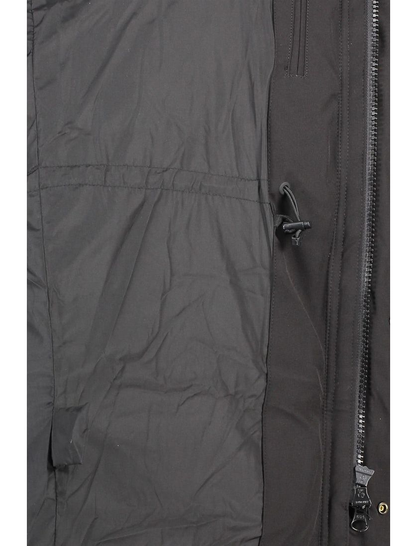 Airforce parka Chuck met capuchon zwart