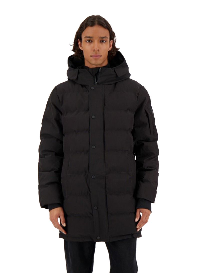 Airforce parka Chuck met capuchon zwart