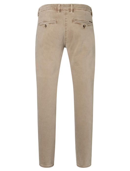 pantalon Mac beige effen