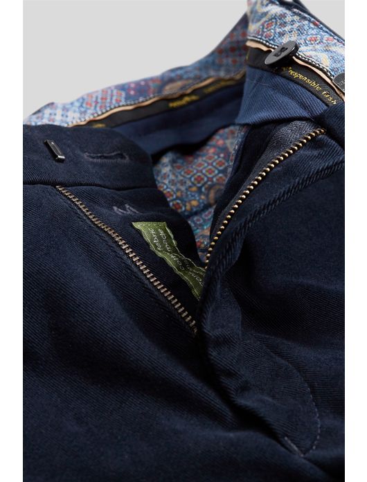 Meyer broek Bonn navy Super Stretch