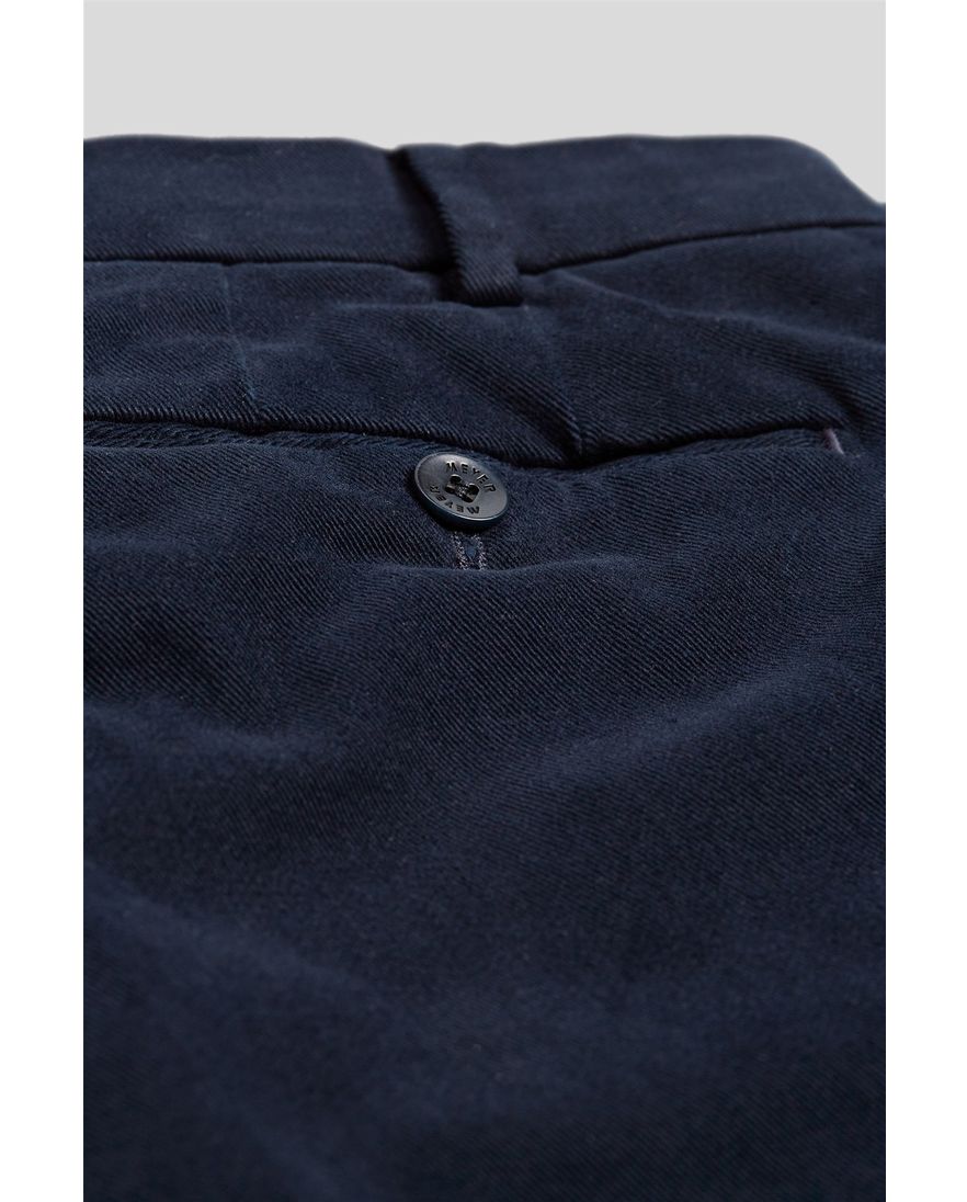Meyer broek Bonn navy Super Stretch
