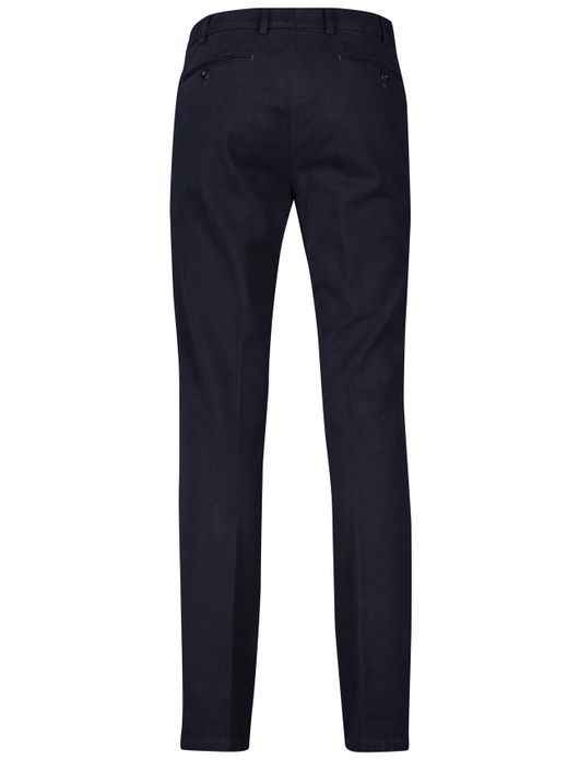 Meyer broek Bonn navy Super Stretch
