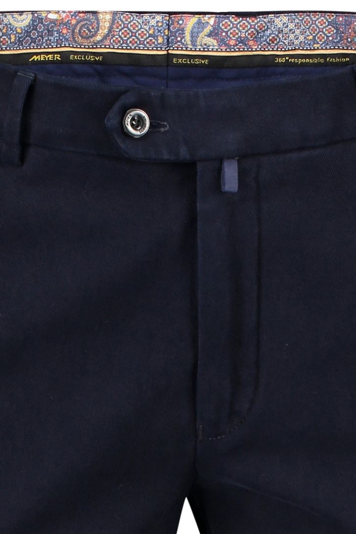 Pantalon Meyer Bonn donkerblauw