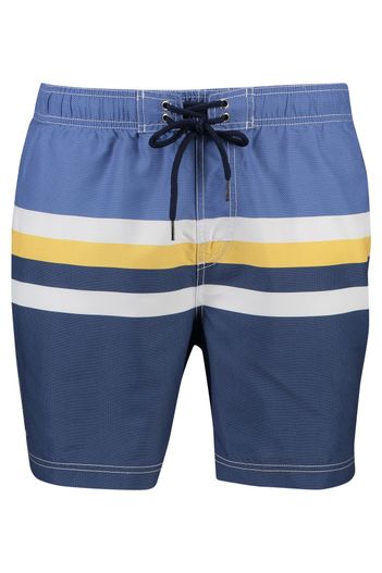Baileys Baileys zwemshort geel gestreept blauw