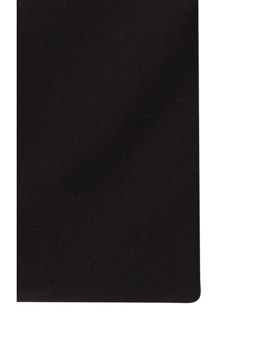 Ledub overhemd strijkvrij zwart