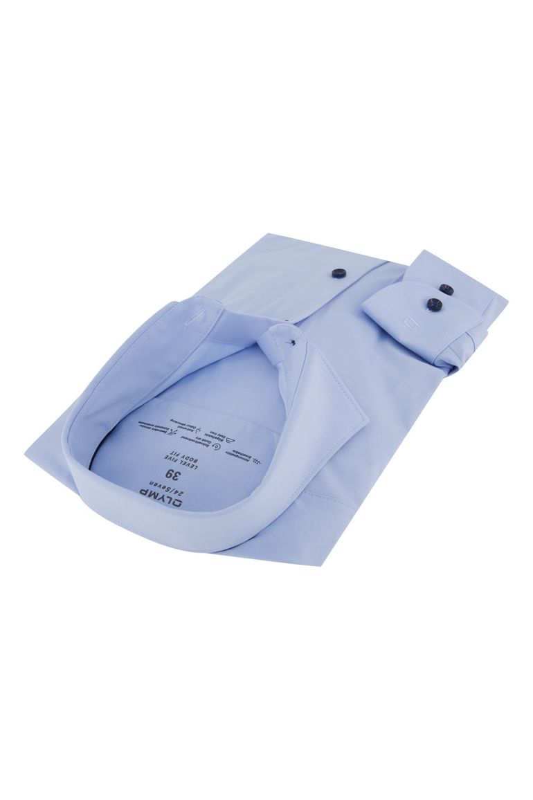Overhemd Olymp blauw Level 5