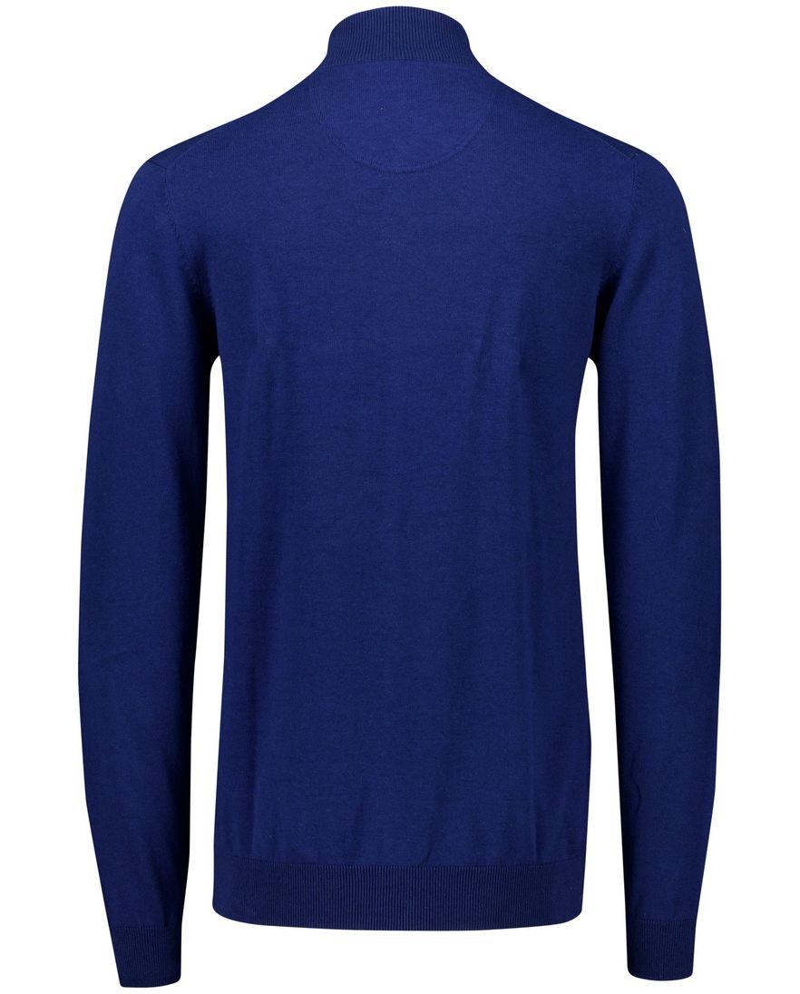 Portofino vest extra lange mouwen vest blauw long fit