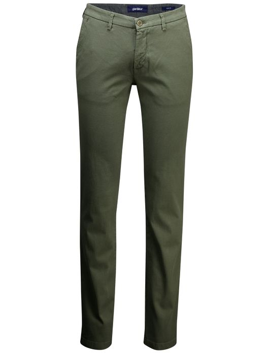 katoenen broek groen Gardeur Savage-2